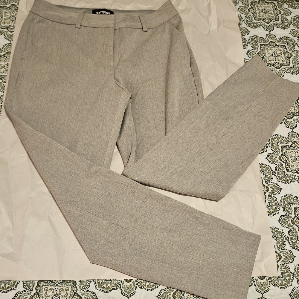 Express Gray Dress Pants Women, 4